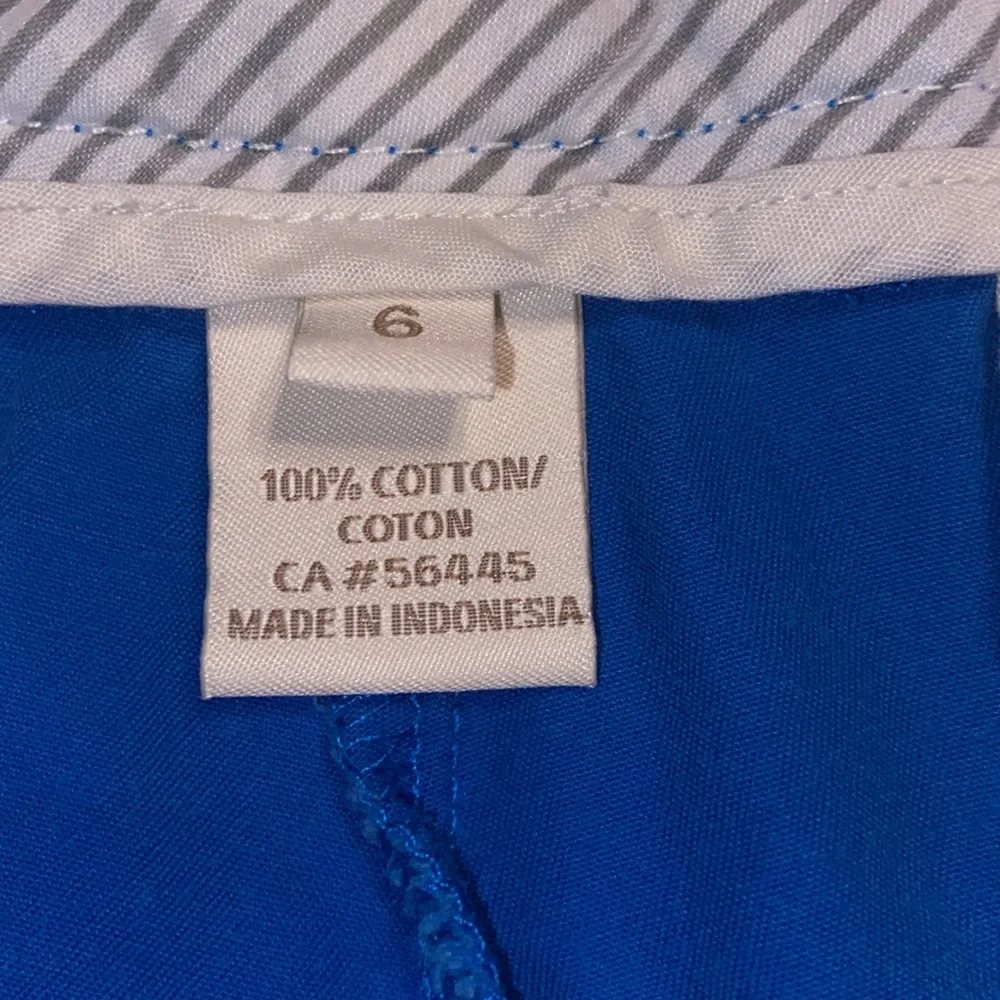 Blue J. Crew Chino shorts size 6